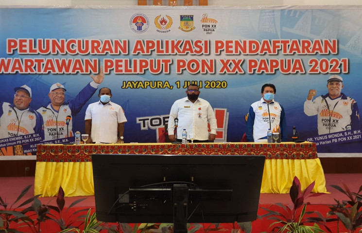 Pemprov Papua Buka Pendaftaran Wartawan Peliput PON XX 2021 